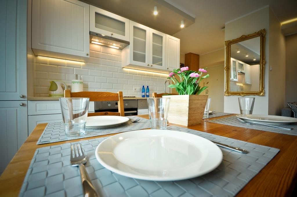 Unique Apartment Okrzei Sopot Ruang foto