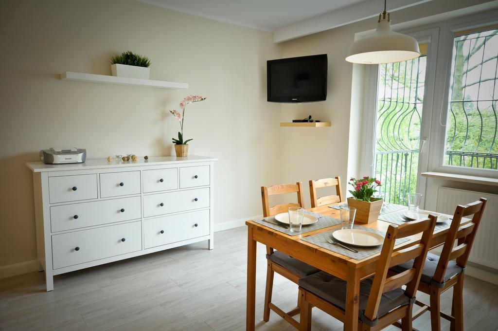 Unique Apartment Okrzei Sopot Ruang foto