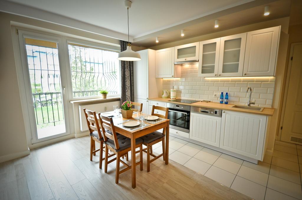 Unique Apartment Okrzei Sopot Ruang foto